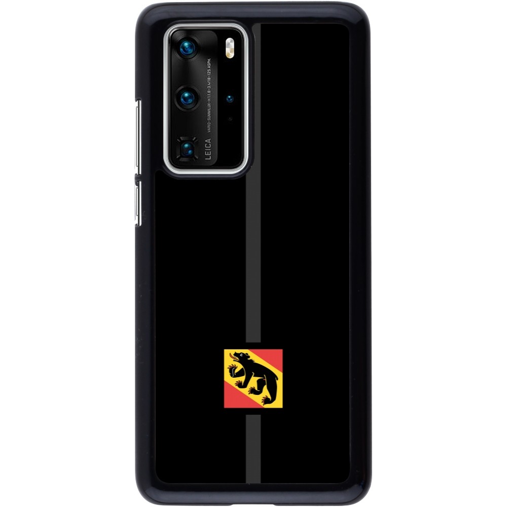 Coque Huawei P40 Pro - Canton BE noir