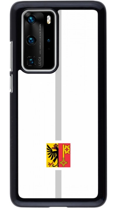 Coque Huawei P40 Pro - Canton GE blanc