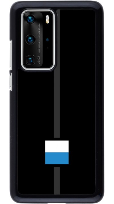 Coque Huawei P40 Pro - Canton LU noir