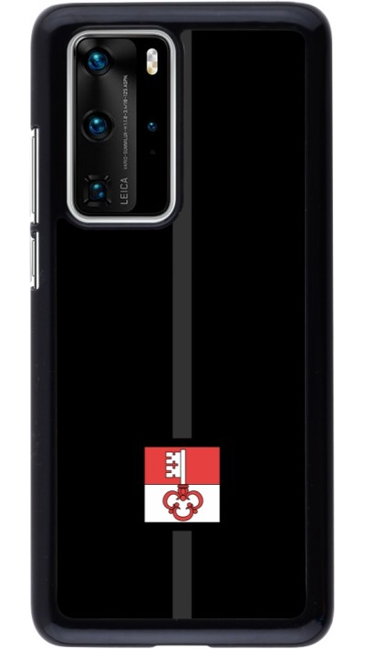 Coque Huawei P40 Pro - Canton OW noir