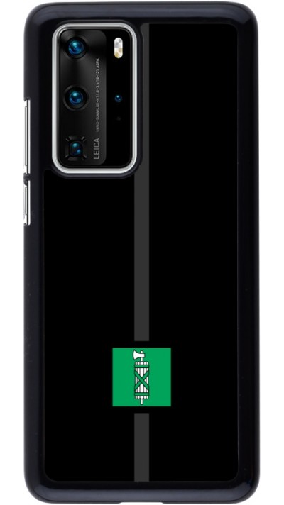 Coque Huawei P40 Pro - Canton SG noir