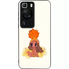 Coque Huawei P60 - Silicone rigide noir Karol G Tropicoqueta