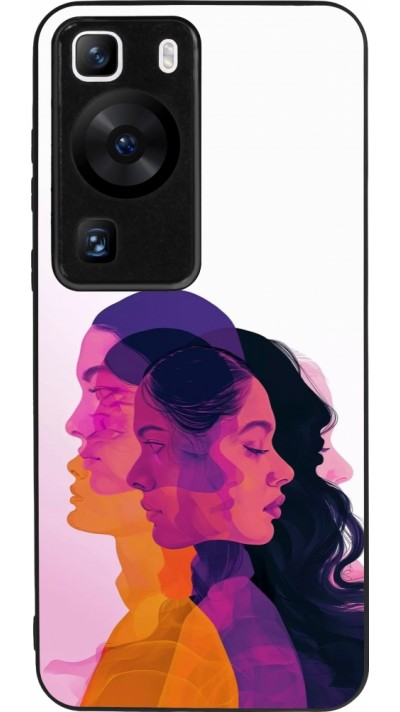 Coque Huawei P60 - Silicone rigide noir Womens day 2026 10