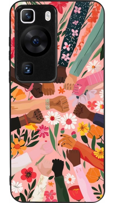 Coque Huawei P60 - Silicone rigide noir Womens day 2026 8