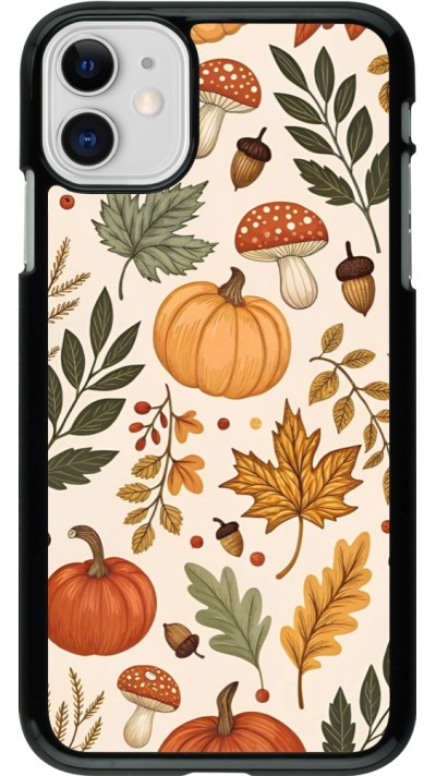 Coque iPhone 11 - Autumn 25 Autumn pattern