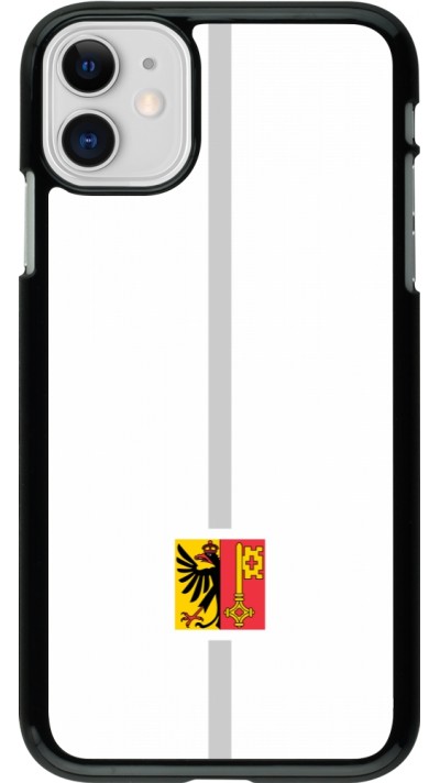 Coque iPhone 11 - Canton GE blanc