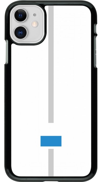 Coque iPhone 11 - Canton LU blanc
