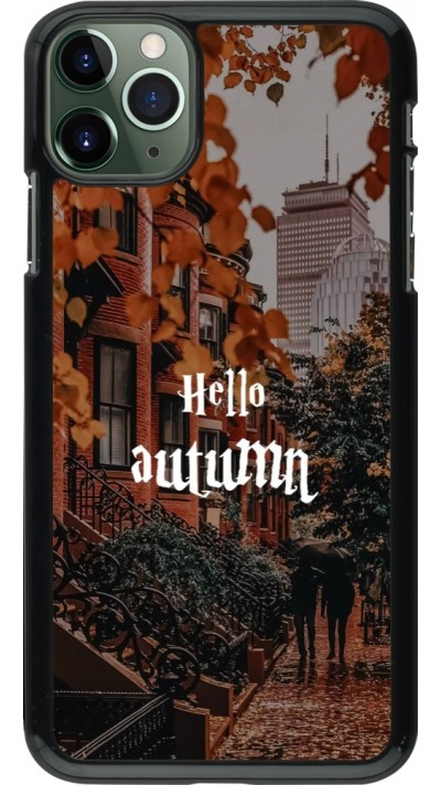 Coque iPhone 11 Pro Max - Autumn 25 Hello autumn