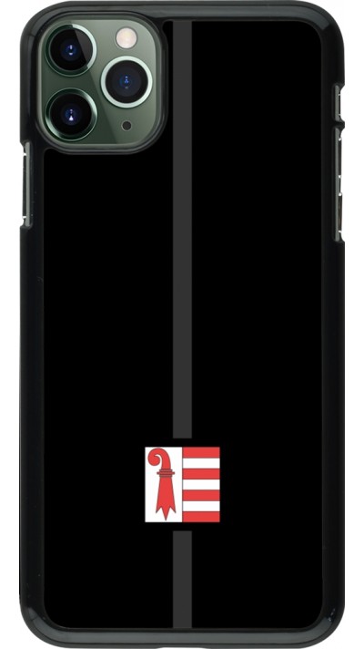 Coque iPhone 11 Pro Max - Canton JU noir
