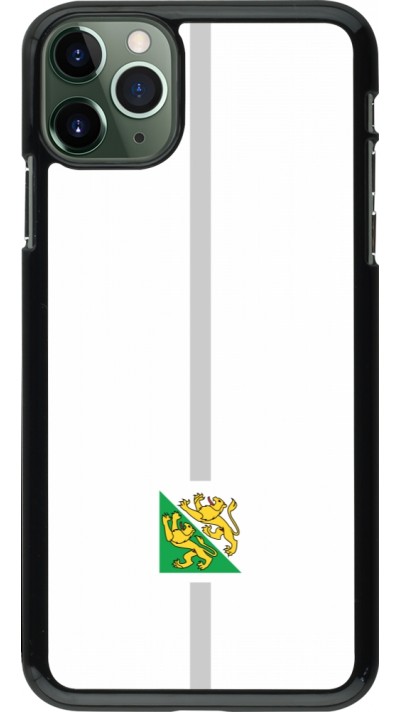 Coque iPhone 11 Pro Max - Canton TG blanc