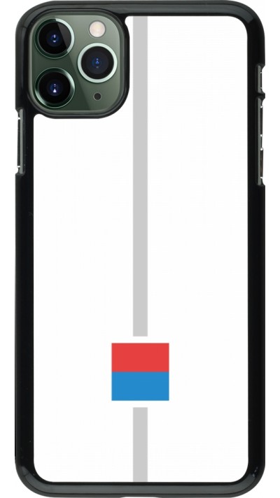 Coque iPhone 11 Pro Max - Canton TI blanc