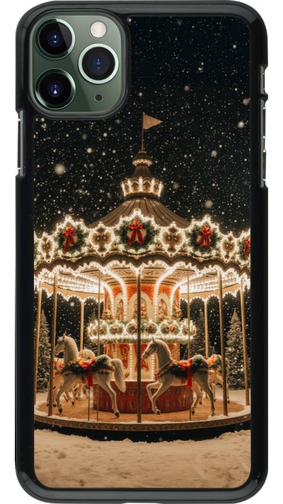 iPhone 11 Pro Max Case Hülle - Christmas 25 Carousel