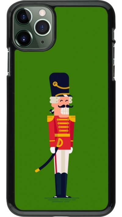 iPhone 11 Pro Max Case Hülle - Christmas 25 Nutcracker Green