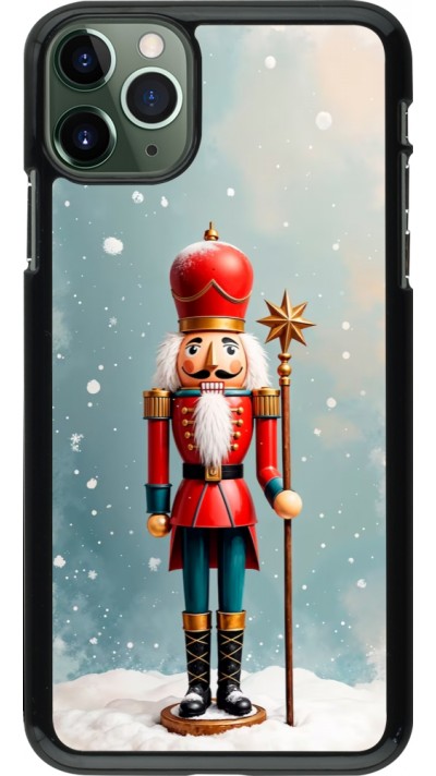 iPhone 11 Pro Max Case Hülle - Christmas 25 Nutcracker Snow