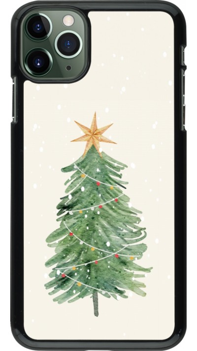 iPhone 11 Pro Max Case Hülle - Christmas 25 Sketch Tree