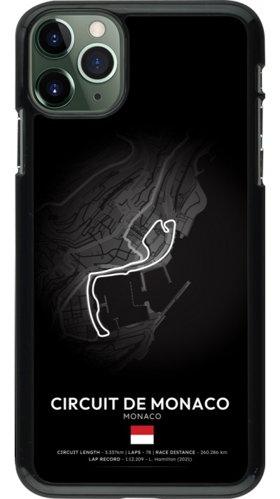 iPhone 11 Pro Max Case Hülle - F1 Track 2025 Monaco iPhone 11 Pro Max Case Hülle - F1 Track 2025 Monaco