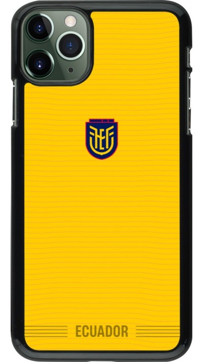 Coque iPhone 11 Pro Max - Maillot de football Équateur 2026 personnalisable