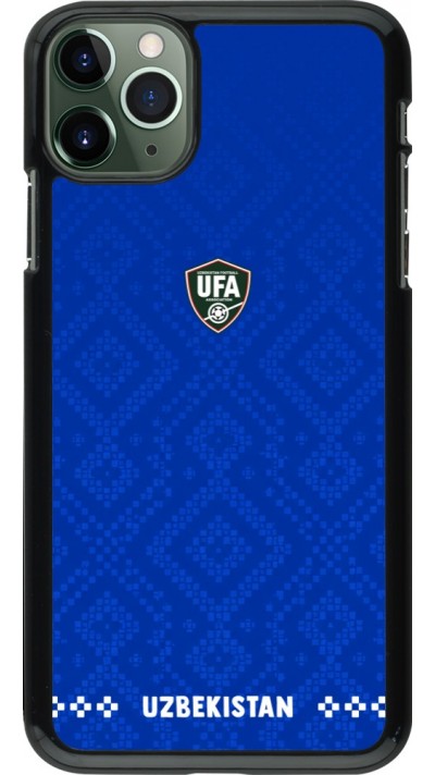 Coque iPhone 11 Pro Max - Maillot de football Ouzbékistan 2026 personnalisable