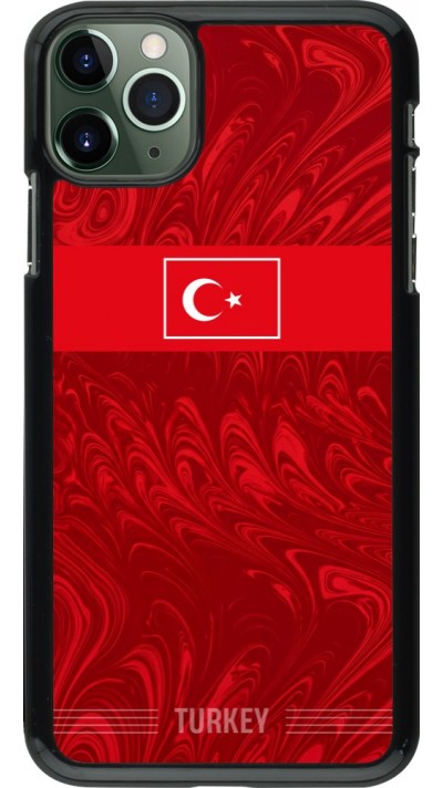 Coque iPhone 11 Pro Max - Maillot de football Turquie 2026 personnalisable