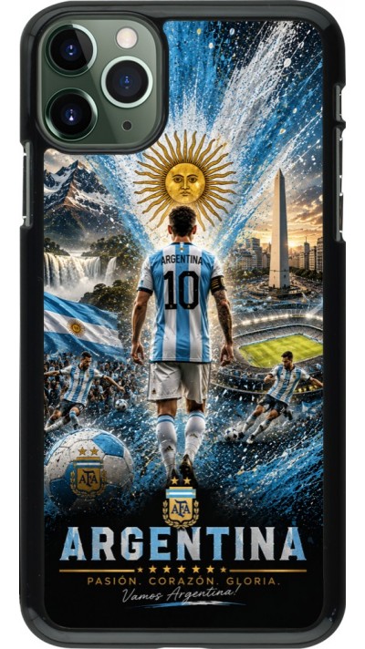 Coque iPhone 11 Pro Max - Football Argentine splash 2026