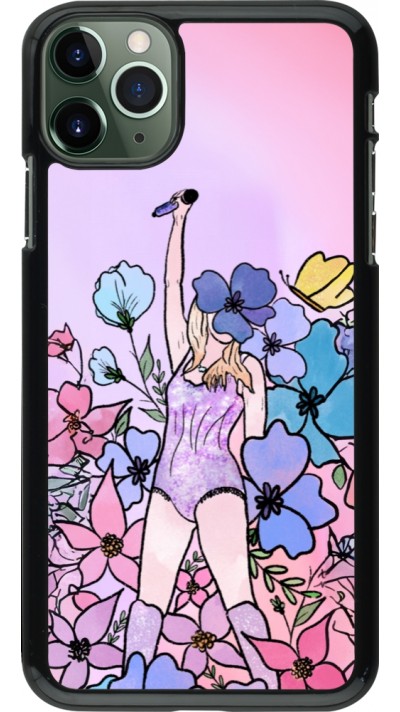 Coque iPhone 11 Pro Max - Taylor Swift Sketch - Pink