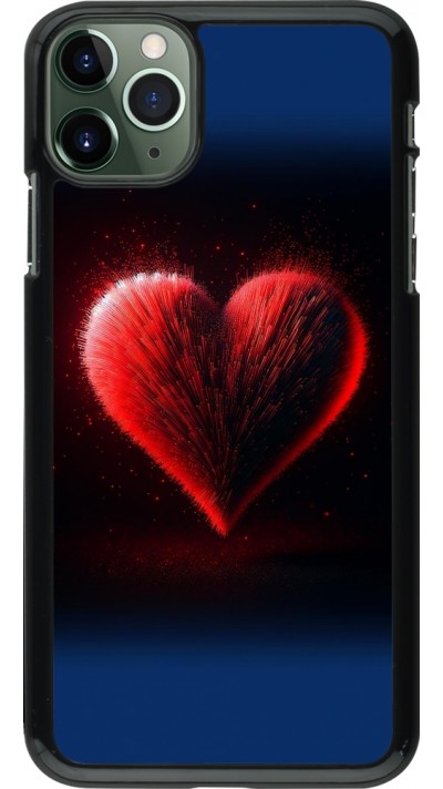 iPhone 11 Pro Max Case Hülle - Valentin 2025 rotes Herz