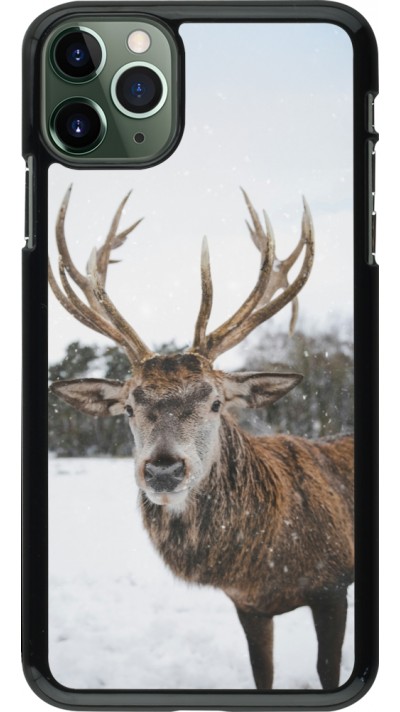 iPhone 11 Pro Max Case Hülle - Winter 25 Winter reindeer