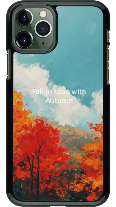 Coque iPhone 11 Pro - Autumn 25 Fall in love