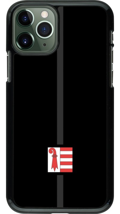 Coque iPhone 11 Pro - Canton JU noir