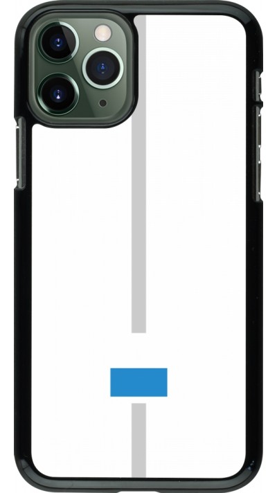 Coque iPhone 11 Pro - Canton LU blanc