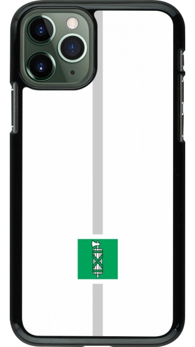Coque iPhone 11 Pro - Canton SG blanc