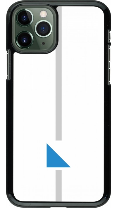 Coque iPhone 11 Pro - Canton ZH blanc