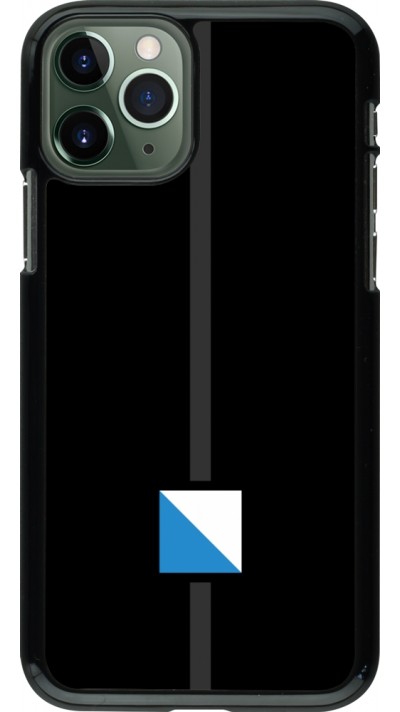 Coque iPhone 11 Pro - Canton ZH noir