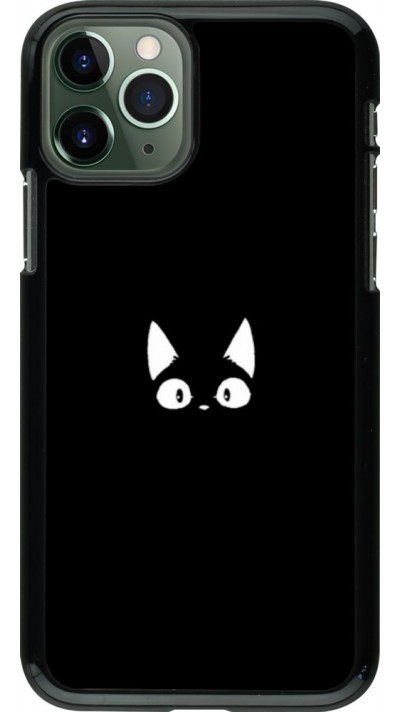 Hülle iPhone 11 Pro - Funny cat on black Hülle iPhone 11 Pro - Funny cat on black