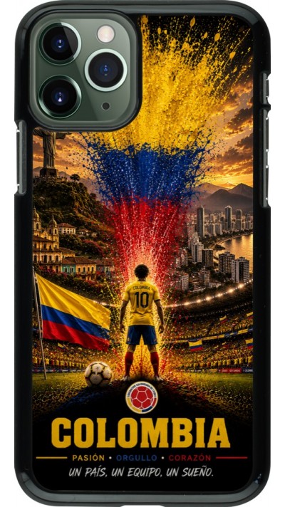 Coque iPhone 11 Pro - Football Colombie splash 2026