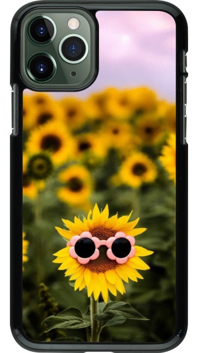Coque iPhone 11 Pro - Sunflower with glasses Spring 2026