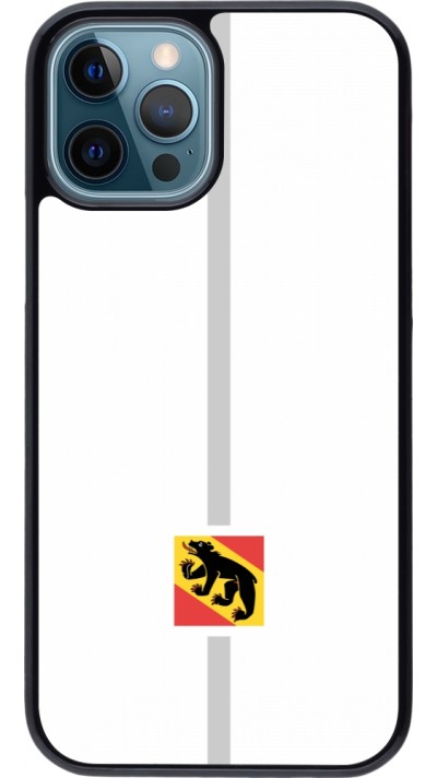 Coque iPhone 12 / 12 Pro - Canton BE blanc