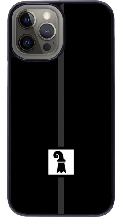 Coque iPhone 12 Pro Max - Canton BS noir