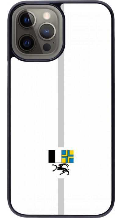 Coque iPhone 12 Pro Max - Canton GR blanc