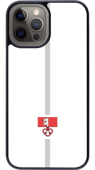 Coque iPhone 12 Pro Max - Canton OW blanc