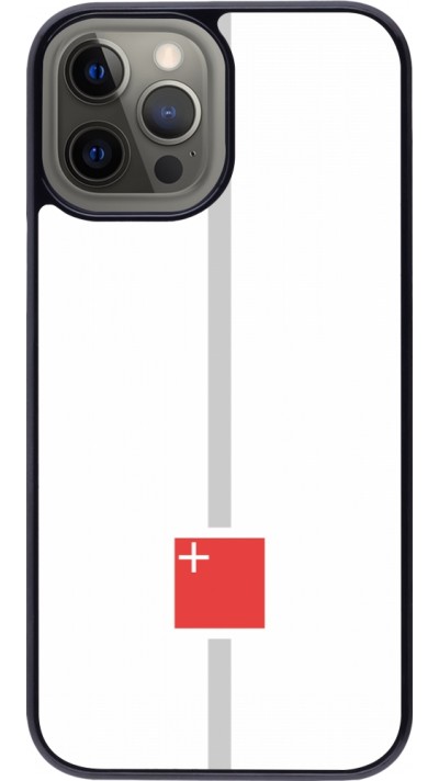 Coque iPhone 12 Pro Max - Canton SZ blanc