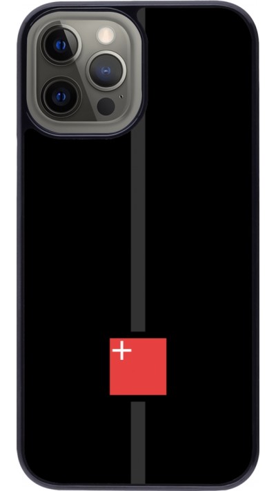 Coque iPhone 12 Pro Max - Canton SZ noir
