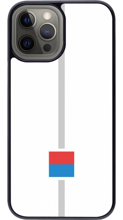 Coque iPhone 12 Pro Max - Canton TI blanc