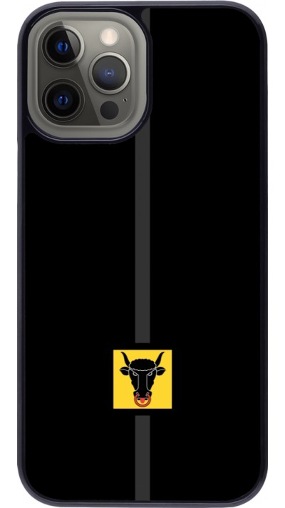 Coque iPhone 12 Pro Max - Canton UR noir