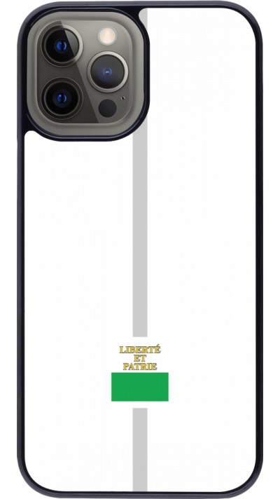 Coque iPhone 12 Pro Max - Canton VD blanc