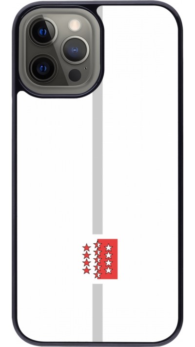 Coque iPhone 12 Pro Max - Canton VS blanc