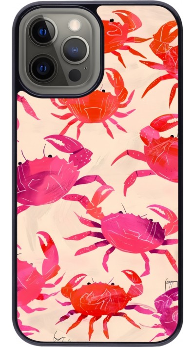 Coque iPhone 12 Pro Max - Crabs Paint
