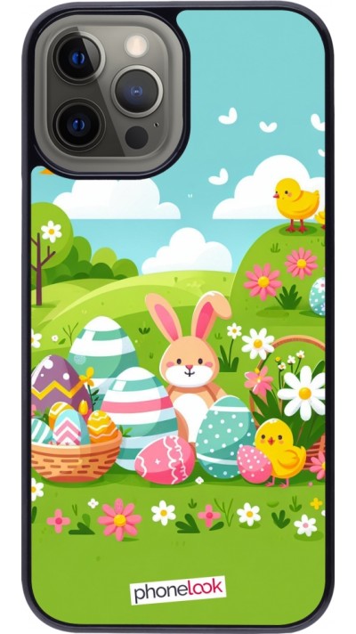 Coque iPhone 12 Pro Max - Easter 2025 Green