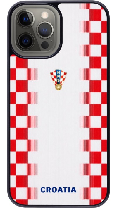 Coque iPhone 12 Pro Max - Maillot de football Croatie 2026 personnalisable