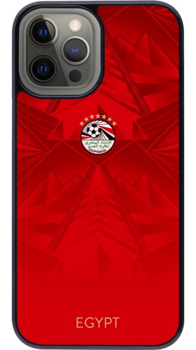 Coque iPhone 12 Pro Max - Maillot de football Égypte 2026 personnalisable
